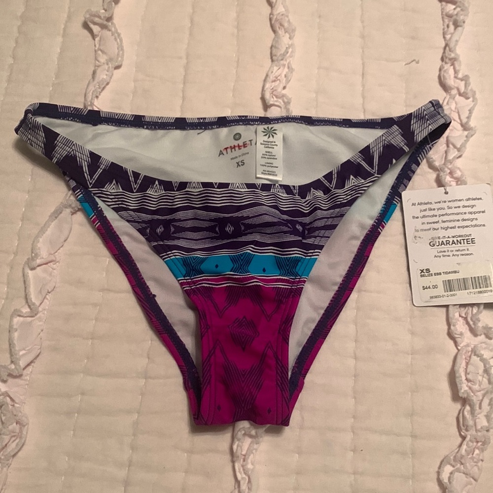 Athleta Belize Ebb Tidambu Bikini Bottom